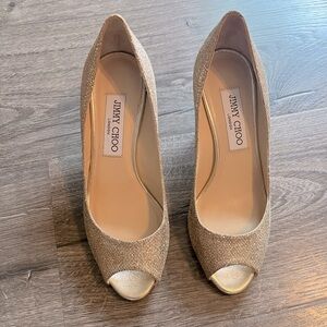 Jimmy Choo Isabel Pump in Champagne